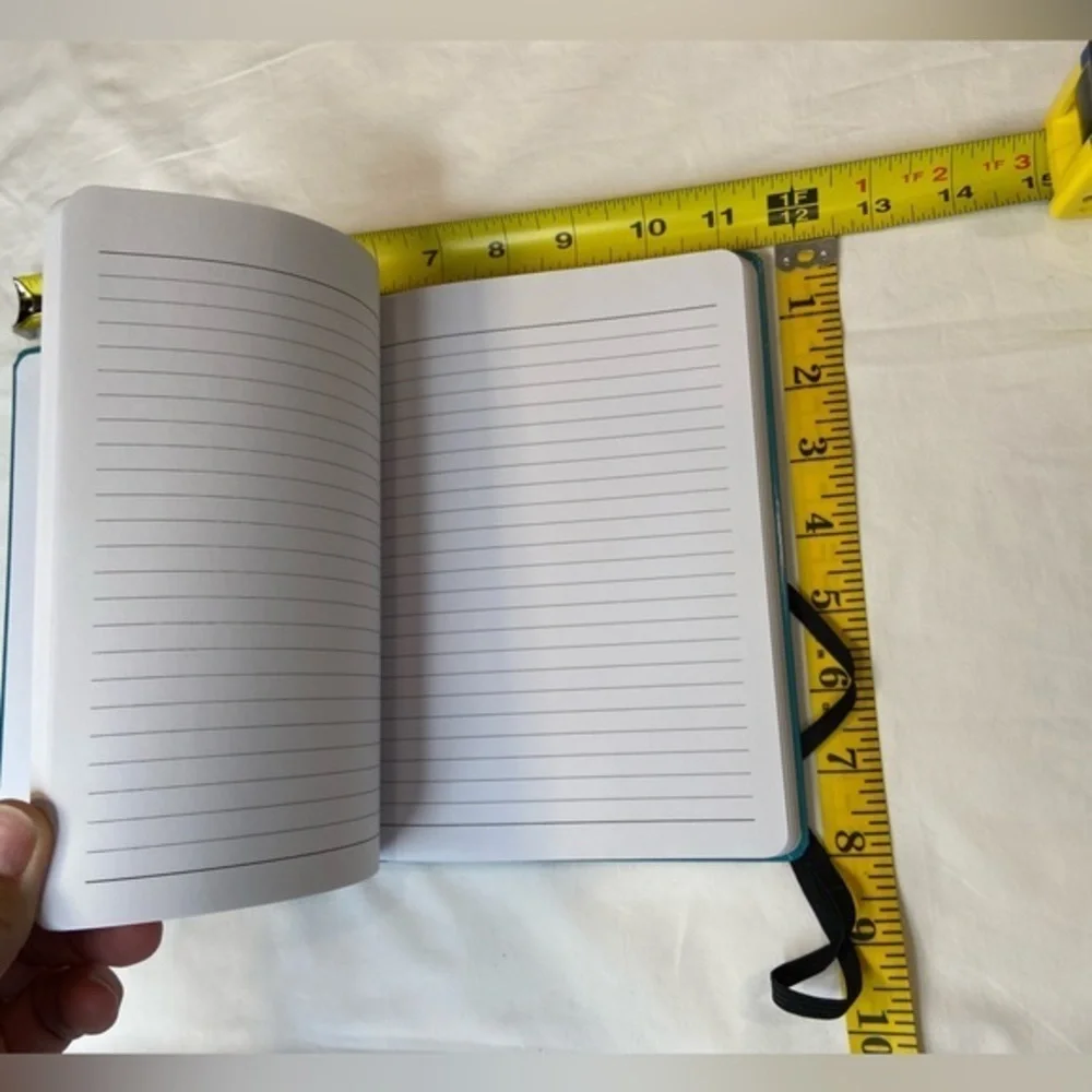 Gold leaf journal, diary, lined paper,‎ 6x9